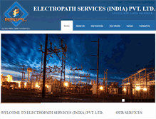 Tablet Screenshot of electropathservices.com